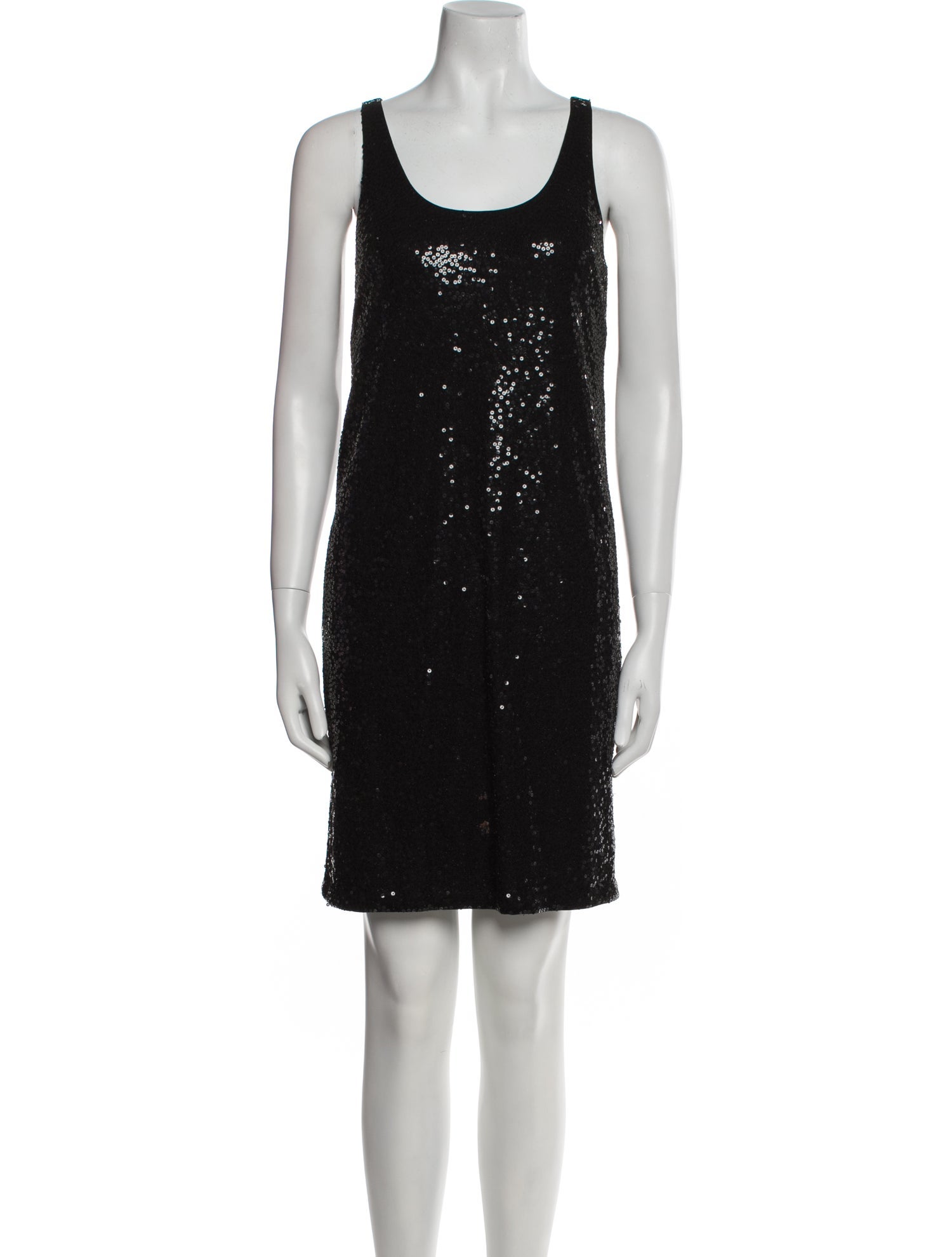 Michael Kors Collection Scoop Neck Knee-Length Dress