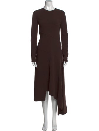 Michael Kors Collection Virgin Wool Long Dress