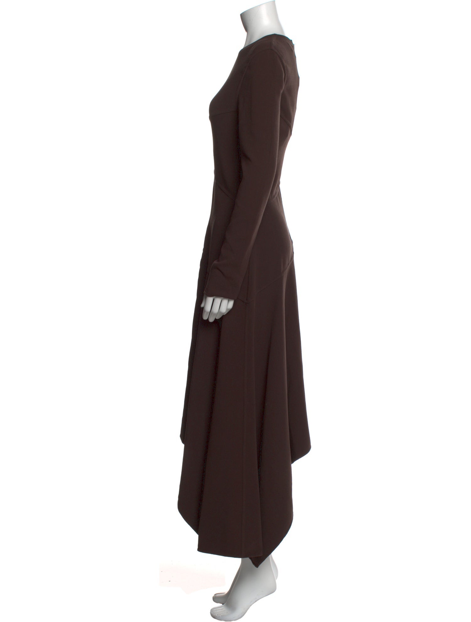Michael Kors Collection Virgin Wool Long Dress