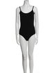 Michael Kors Collection Cashmere Scoop Neck Bodysuit