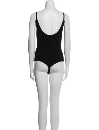 Michael Kors Collection Cashmere Scoop Neck Bodysuit