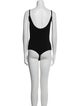 Michael Kors Collection Cashmere Scoop Neck Bodysuit