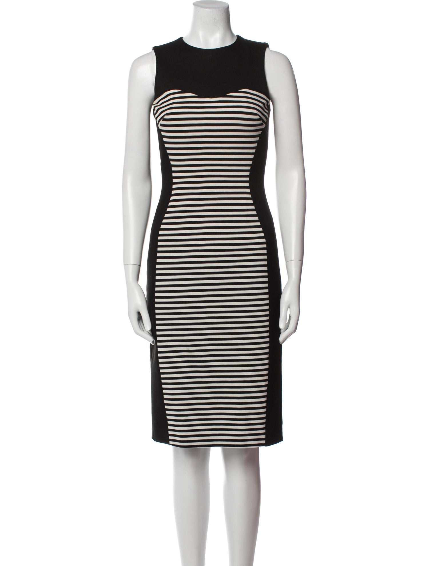 Michael Kors Striped Knee-Length Dress