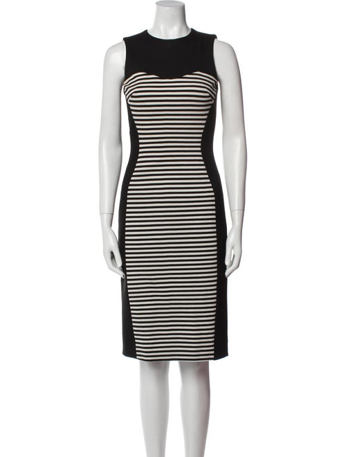 Michael Kors Striped Knee-Length Dress