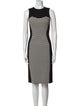 Michael Kors Striped Knee-Length Dress