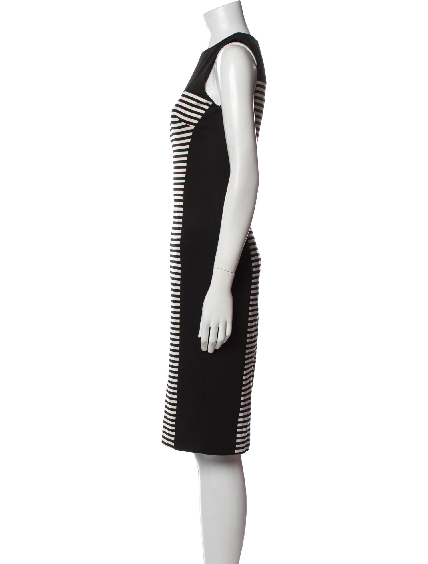 Michael Kors Striped Knee-Length Dress