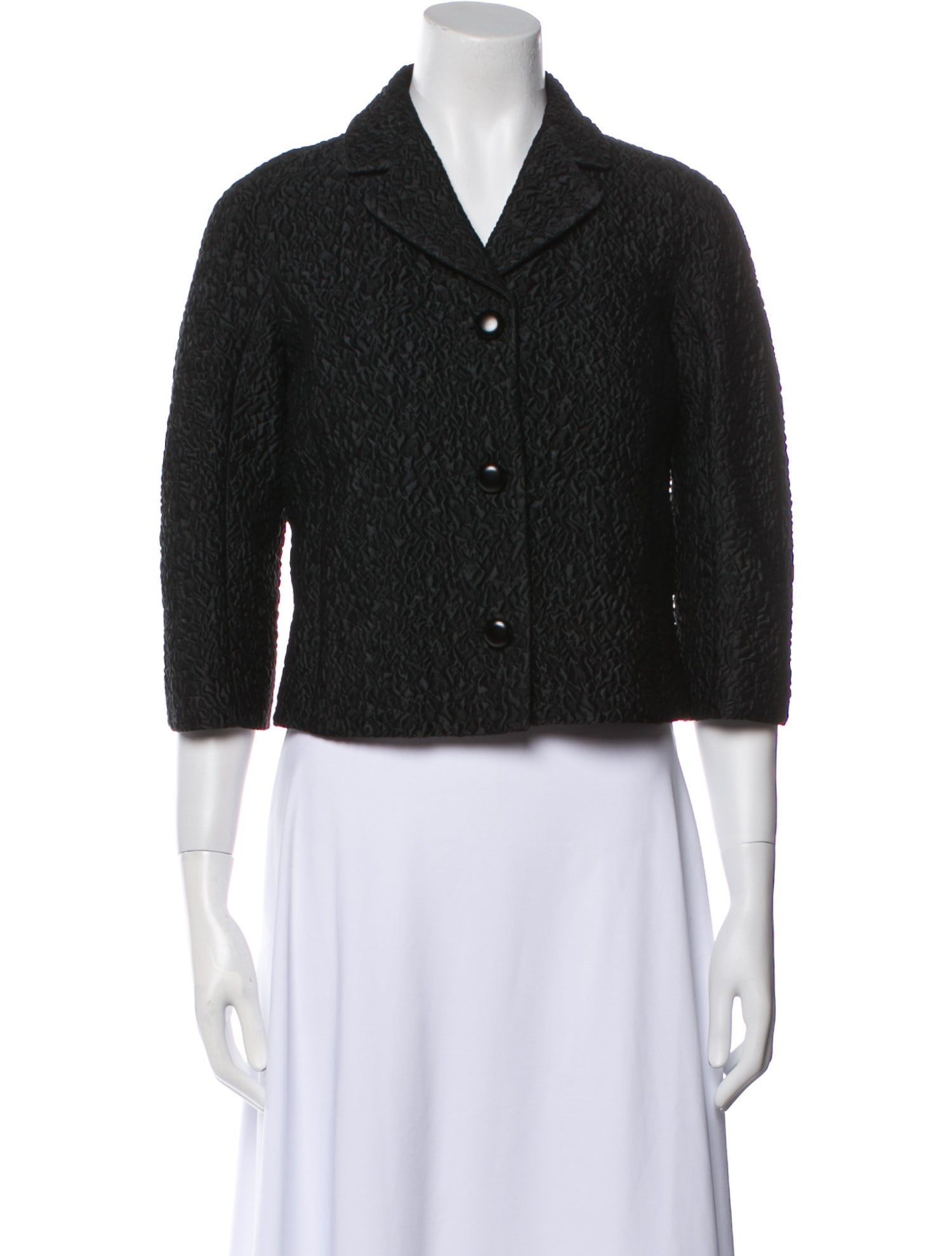 Michael Kors Collection Wool Striped Blazer