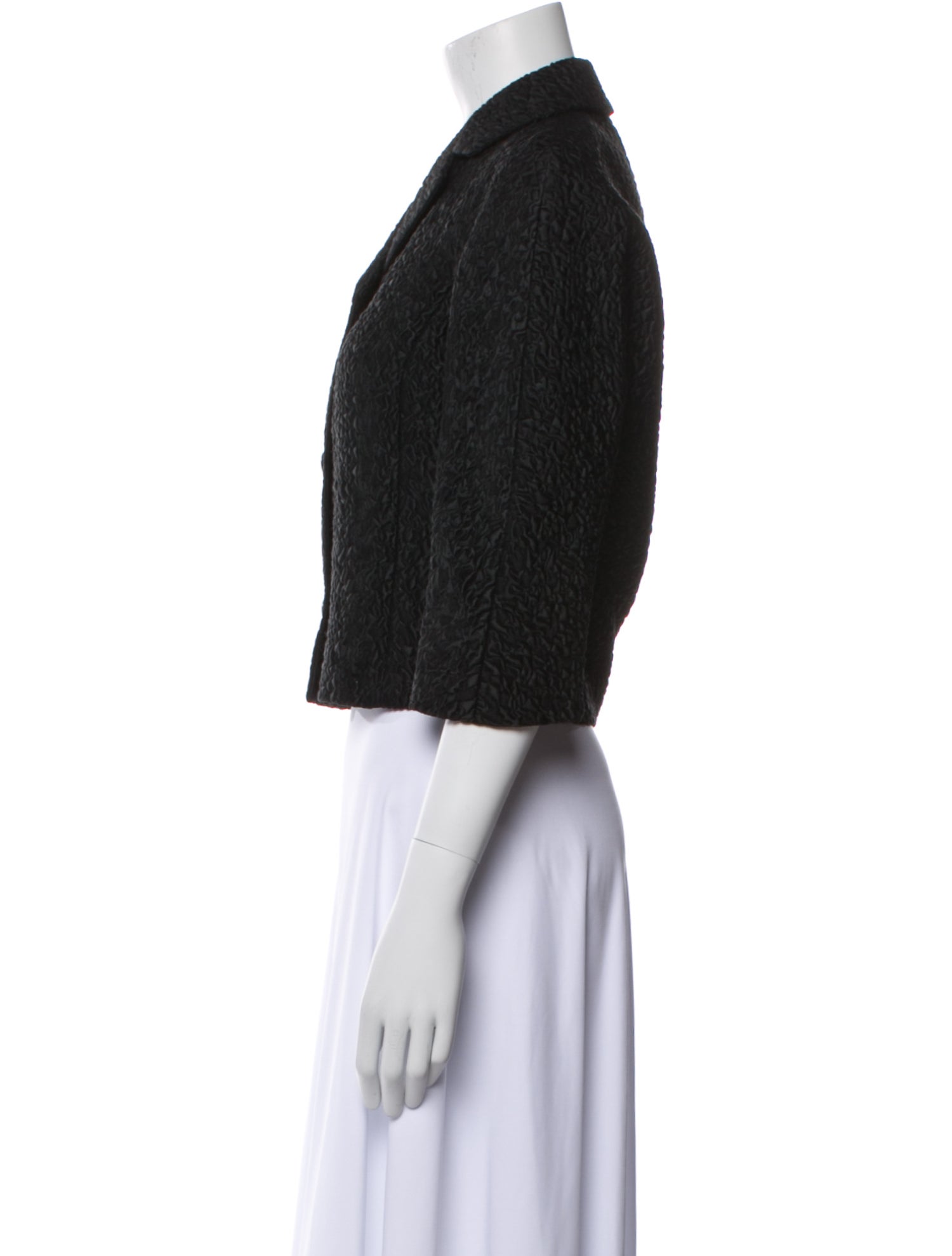 Michael Kors Collection Wool Striped Blazer