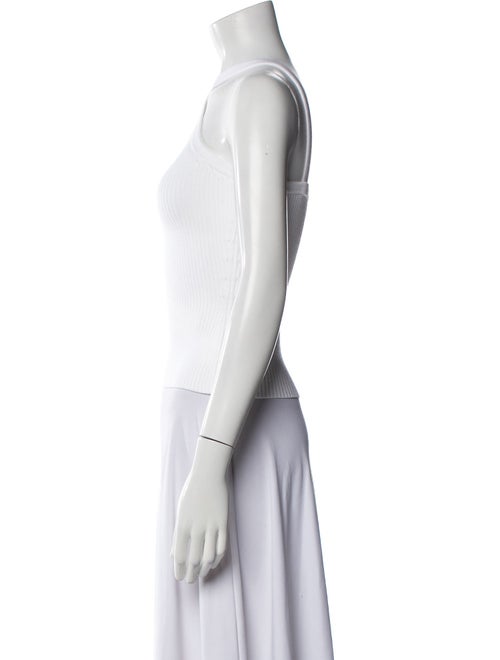 Michael Kors Collection Halterneck Sleeveless Crop Top