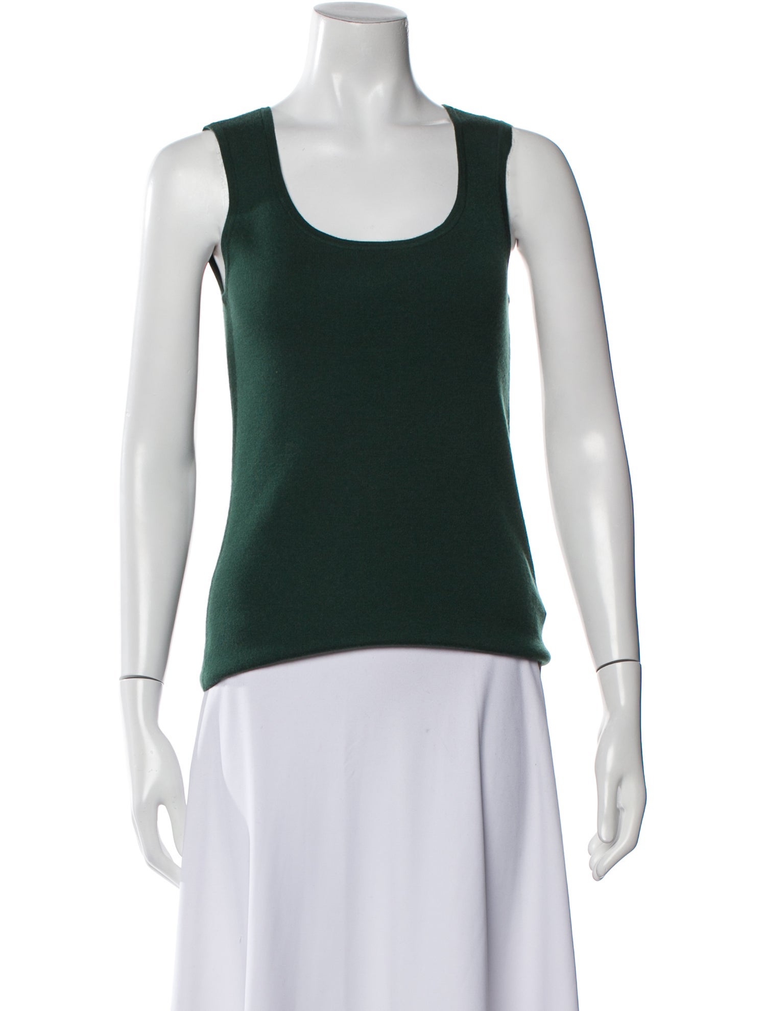 Michael Kors Collection Cashmere Scoop Neck Top w/ Tags