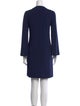Michael Kors Collection Crew Neck Mini Dress