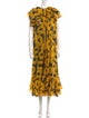 Michael Kors Collection Silk Long Dress