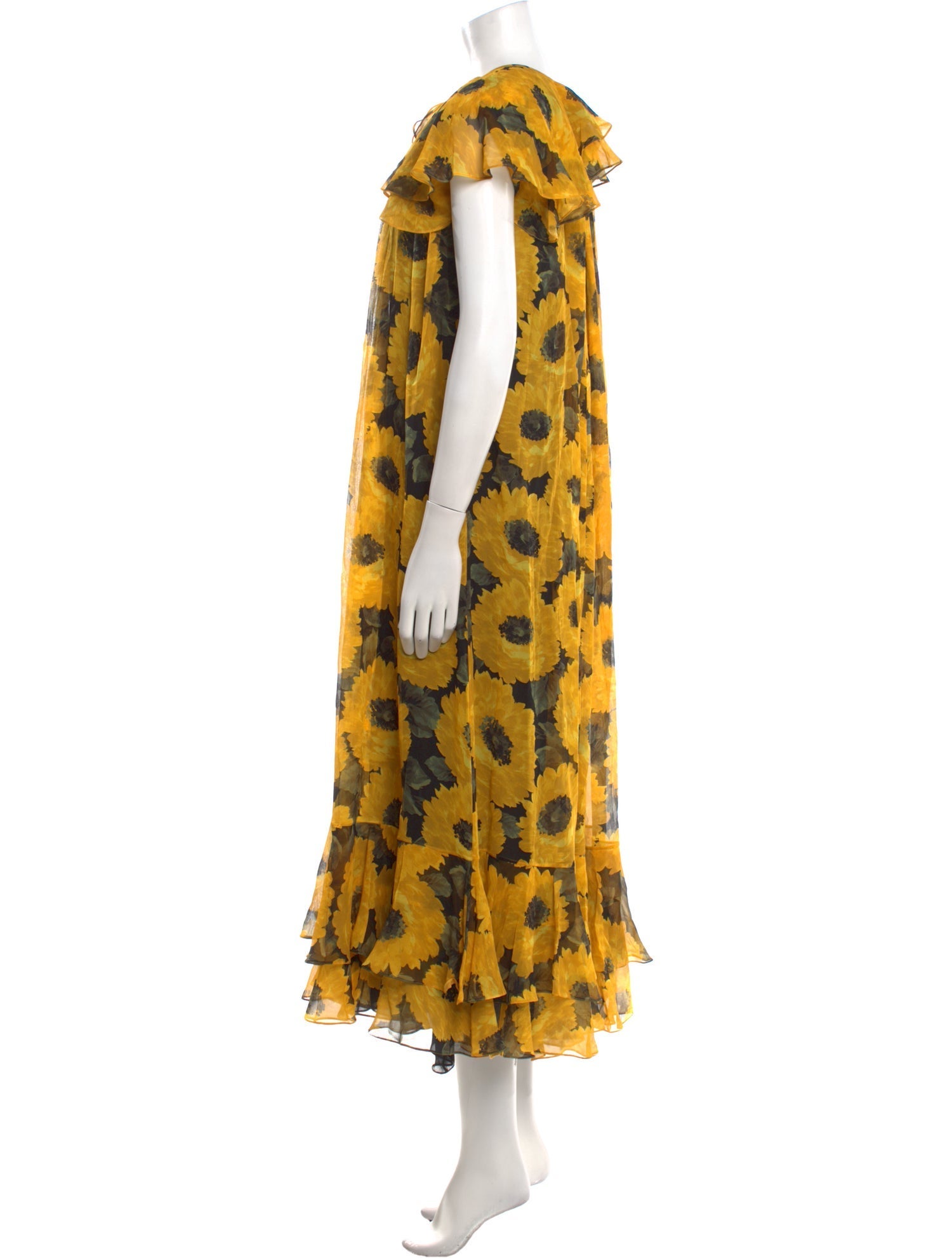 Michael Kors Collection Silk Long Dress