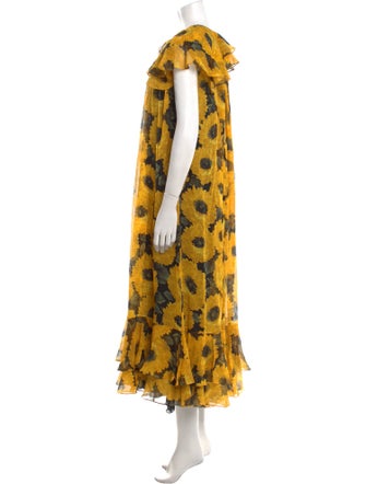 Michael Kors Collection Silk Long Dress