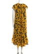 Michael Kors Collection Silk Long Dress