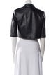 Michael Kors Collection Lamb Leather Blazer