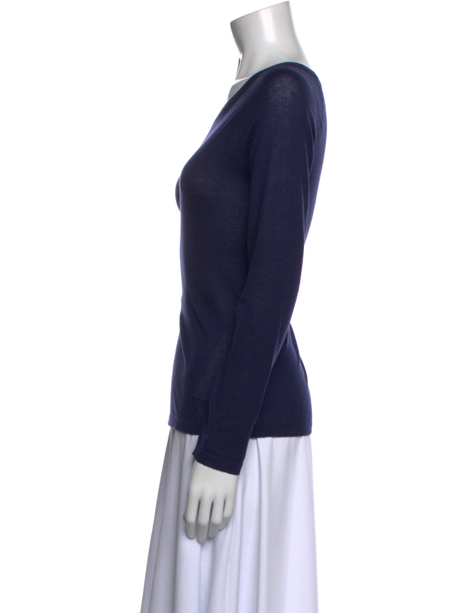 Michael Kors Collection Cashmere Scoop Neck Sweater w/ Tags