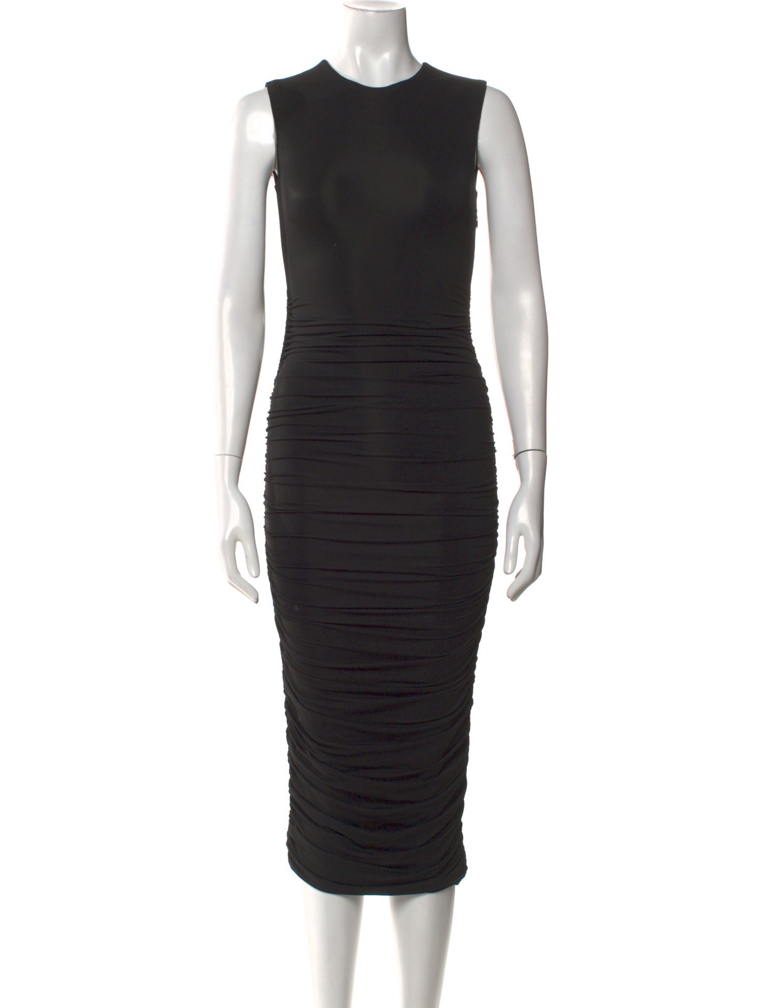 Michael Kors Collection Crew Neck Long Dress