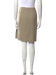 Michael Kors Collection Virgin Wool Knee-Length Skirt