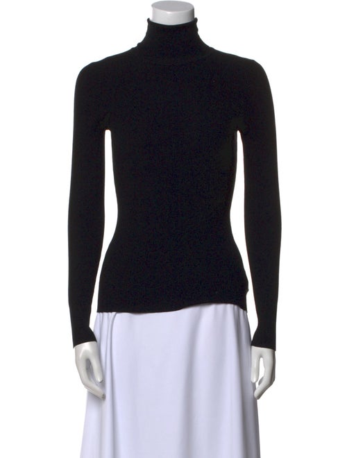 Michael Kors Collection Turtleneck Long Sleeve Top