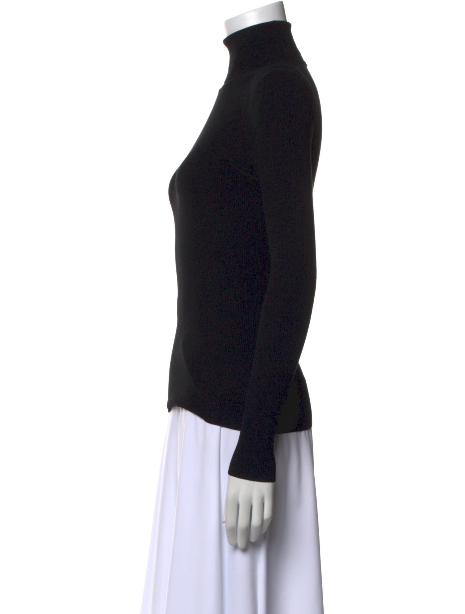 Michael Kors Collection Turtleneck Long Sleeve Top