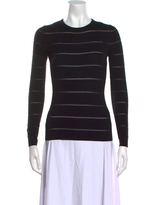 Michael Kors Collection Merino Wool Striped Sweater