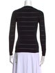 Michael Kors Collection Merino Wool Striped Sweater