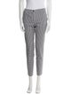Michael Kors Collection Plaid Print Skinny Leg Pants