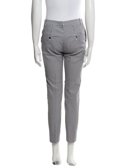 Michael Kors Collection Plaid Print Skinny Leg Pants