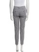 Michael Kors Collection Plaid Print Skinny Leg Pants