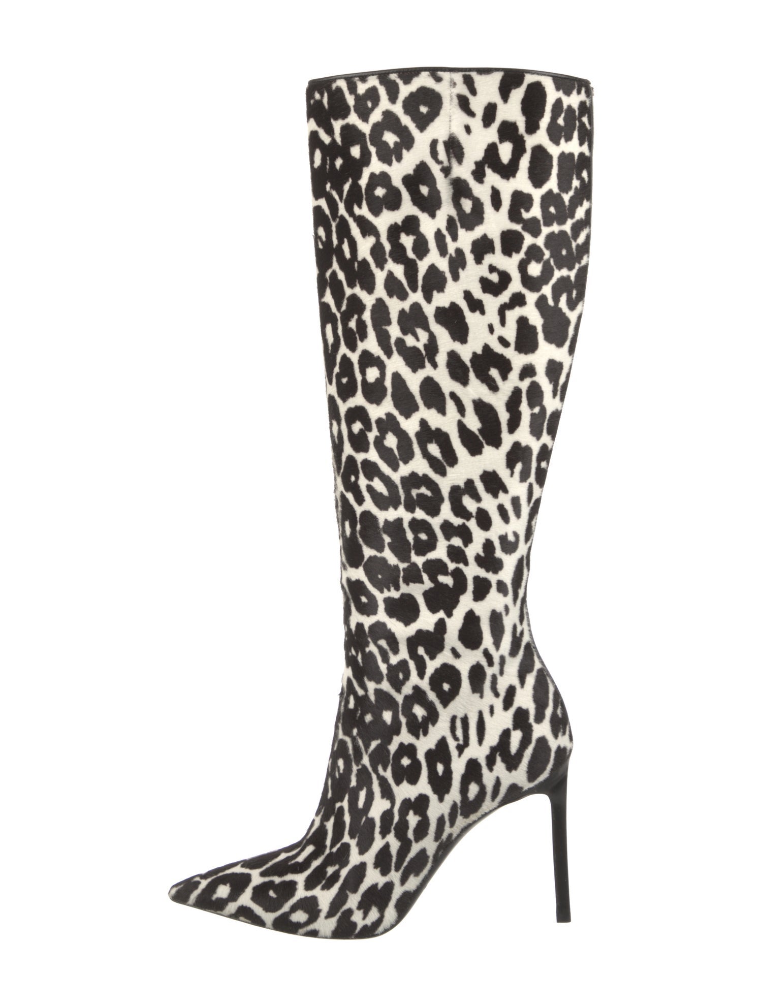 Michael Kors Collection Ponyhair Animal Print Boots