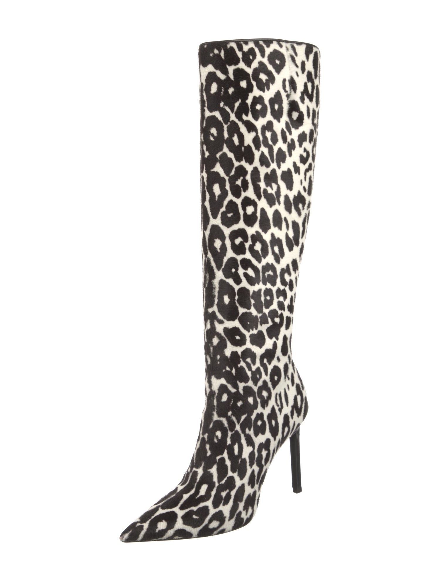 Michael Kors Collection Ponyhair Animal Print Boots