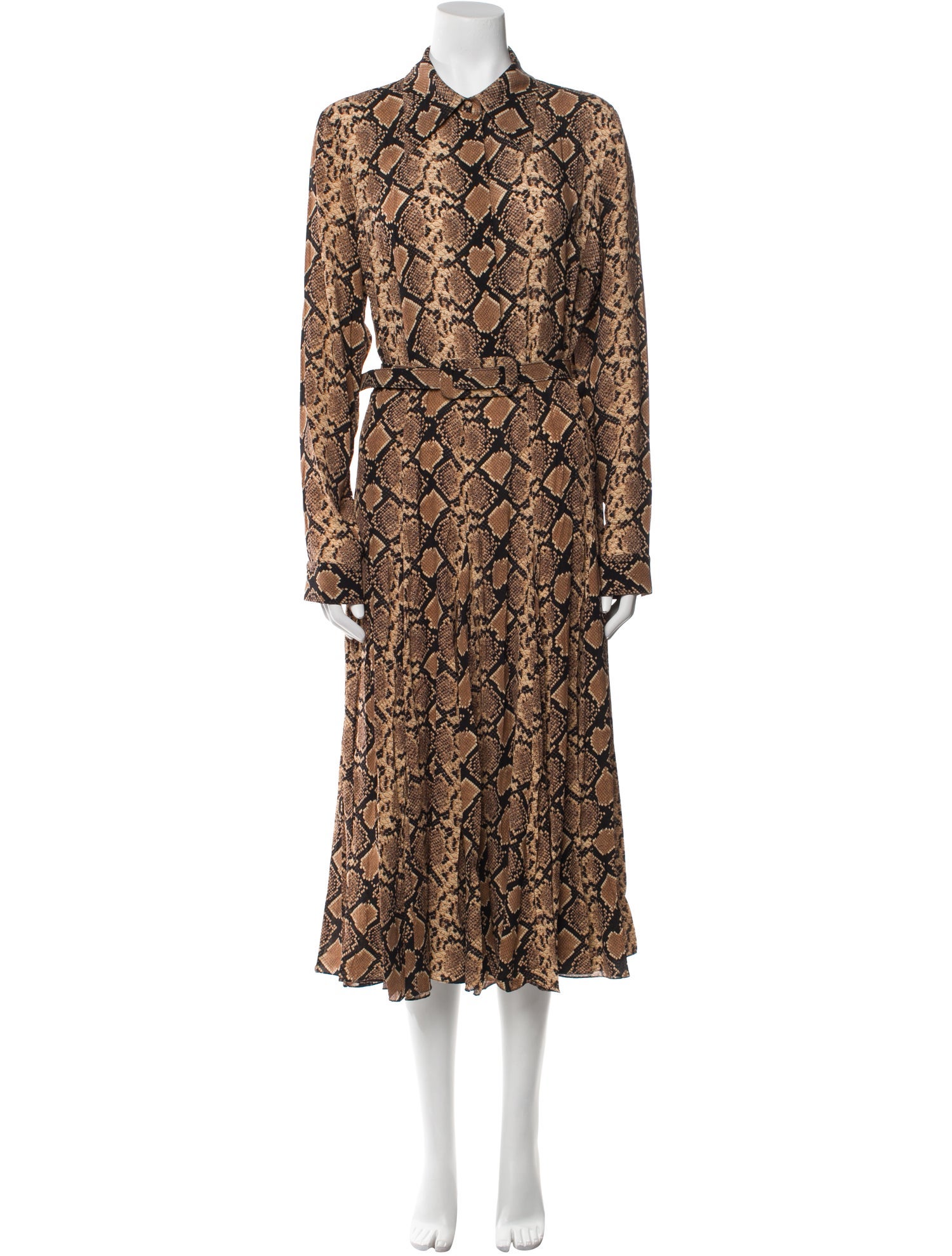 Michael Kors Collection Silk Long Dress