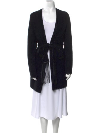 Michael Kors Collection Cashmere Open Front Sweater