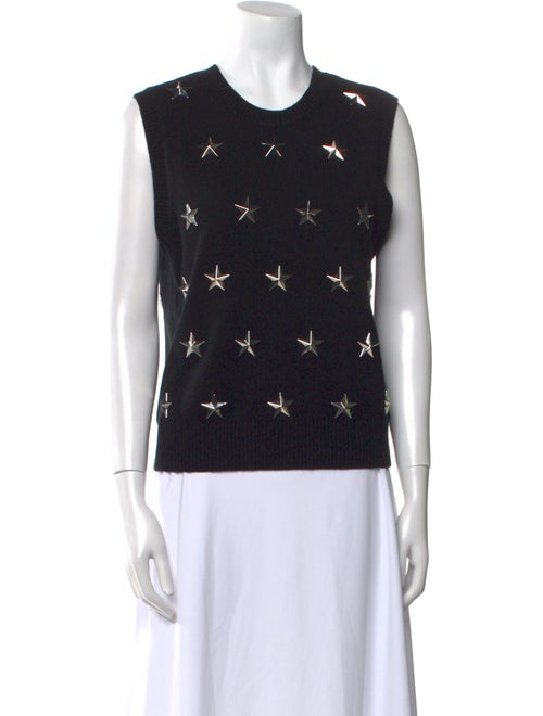 Michael Kors Collection Cashmere Printed Sweater