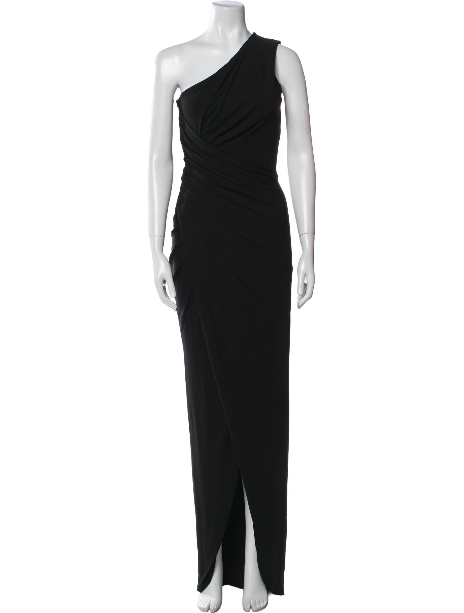 Michael Kors Collection One-Shoulder Long Dress