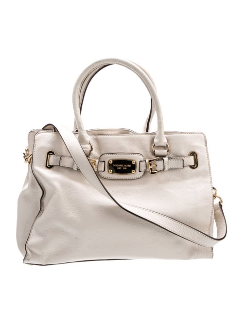 Michael Kors Collection Leather Top Handle Bag