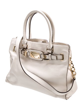 Michael Kors Collection Leather Top Handle Bag
