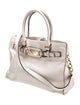 Michael Kors Collection Leather Top Handle Bag