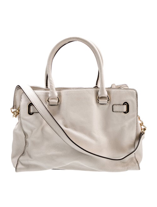 Michael Kors Collection Leather Top Handle Bag