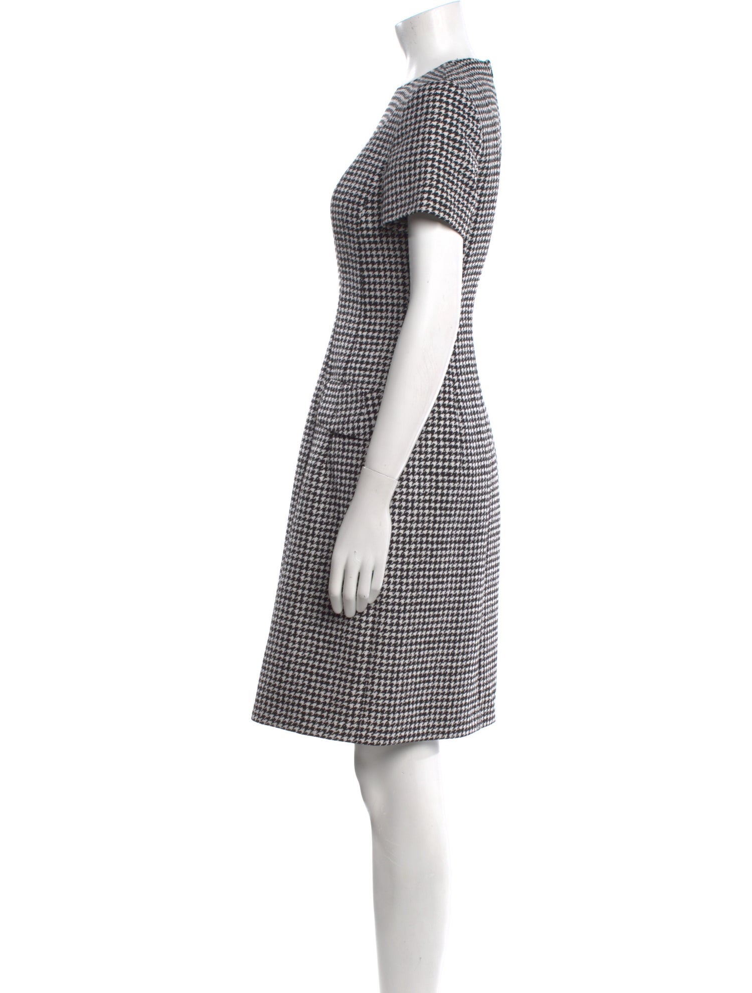 Michael Kors Collection Virgin Wool Knee-Length Dress