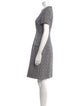 Michael Kors Collection Virgin Wool Knee-Length Dress
