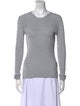 Michael Kors Collection Crew Neck Long Sleeve T-Shirt