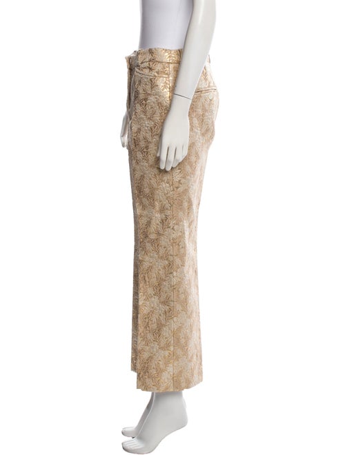 Michael Kors Collection Printed Straight Leg Pants