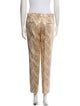 Michael Kors Collection Printed Straight Leg Pants