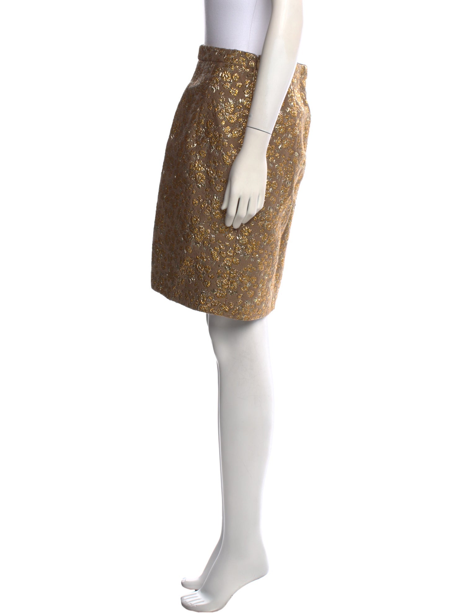 Michael Kors Collection Wool Knee-Length Skirt