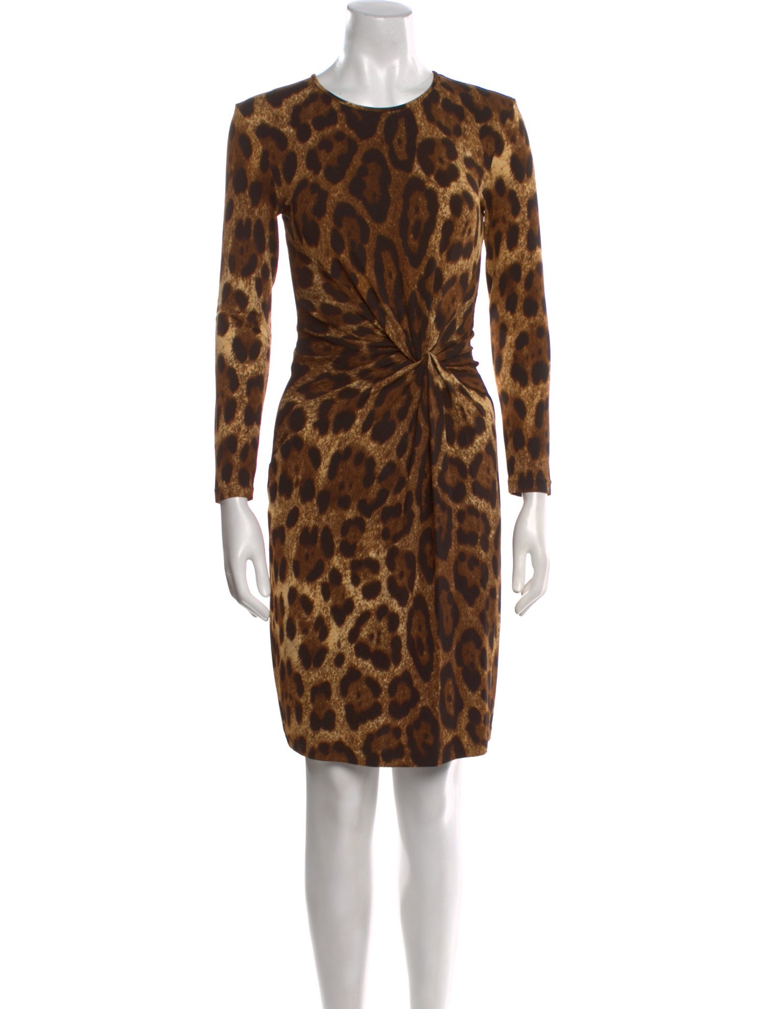 Michael Kors Animal Print Knee-Length Dress