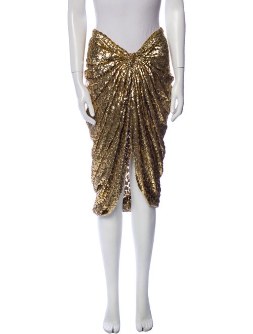 Michael Kors Collection Midi Length Skirt