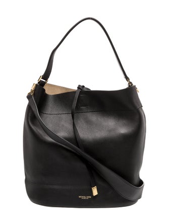 Michael Kors Collection Leather Top Handle Bag
