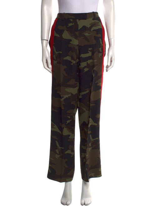 Michael Kors Collection Printed Wide Leg Pants